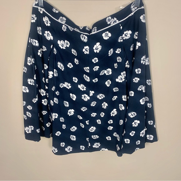 Brooks Brothers A Line Floral Knee Length Skirt - Picture 10 of 12